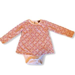 12-18m Long Sleeve Tea Collection Onesie